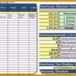 Faszinieren Nebenkostenabrechnung Erstellen Excel Vorlage Hervorragen
