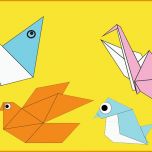 Faszinieren origami Vogel Anleitungen Zum Nachbasteln [geolino]