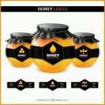 Großartig Honig Etiketten