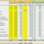 Großartig Kostenaufstellung Excel Vorlage Kostenlos Elegant Excel
