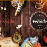 Großartig Pescado Speisekarte Für Fisch Und Seafoodrestaurants