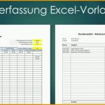 Großartig Zeiterfassung Excel Vorlage Schweiz
