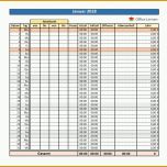 Größte Excel Arbeitszeitnachweis Vorlagen 2018