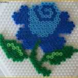 Hervorragen Blume Bügelperlen Hama Perler Beads