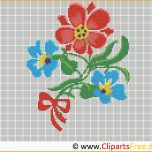 Hervorragen Blumen Sticken Vorlagen Sticken Pinterest