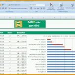 Hervorragen Gantt Diagramm In Excel Erstellen Excel Tipps Und Vorlagen