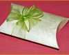 Hervorragen Geschenkbox Basteln Pillow Box Für Geldgeschenke Und