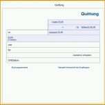 Hervorragen Quittung Vorlage Excel Download Quittungsvorlage