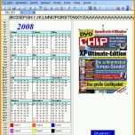 Hervorragen Taschenkalender Mit Excel Download Chip