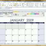 Hervorragend Excel Kalender Vorlage Download