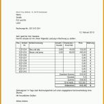 Hervorragend Excel Vorlage Rechnung Kostenlos