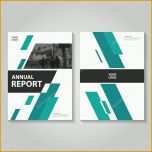 Hervorragend Green Vektor Jahresbericht Leaflet Prospekt Flyer Vorlage