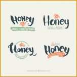 Hervorragend Honig Logo Vorlagen