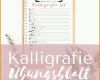 Hervorragend Kalligrafie Übungsblatt ⋆ Mädchenkunst