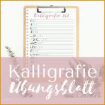 Hervorragend Kalligrafie Übungsblatt ⋆ Mädchenkunst