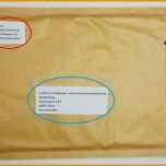 Hervorragend Post Paket Beschriften Vorlage