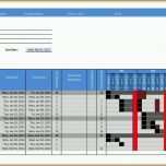 Hervorragend Project Schedule Gantt Chart Excel Template with Erfreut
