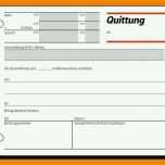 Hervorragend Quittung Vorlage Excel 15 Vorlage R R Quittung