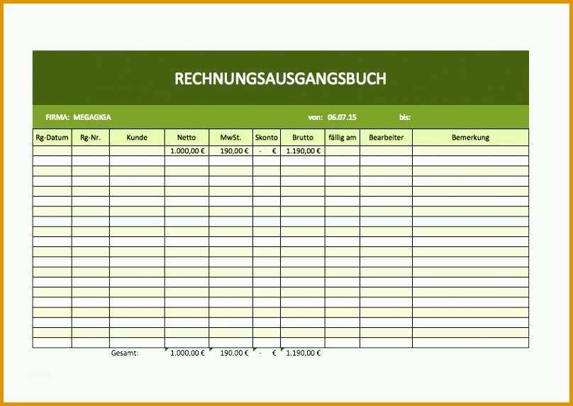 Ideal 15 Einnahmen Ausgaben Rechnung Excel Vorlage Kostenlos Vorlagen Und Muster 4915