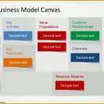 Ideal Editable Business Model Canvas Powerpoint Template