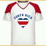 Ideal Ein Herz Für Costa Rica T Shirt Druck