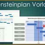 Ideal Meilensteinplan Vorlage Excel &amp; Powerpoint