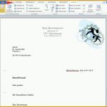 Ideal Microsoft Word – Briefkopf Briefvorlage Erstellen Und