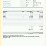 Ideal Rechnungsvorlage Schweiz Für Word &amp; Excel Kostenlos
