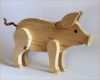 Ideal Vorlagen Holztiere Fabelhaft Holzdeko Schwein Massiv Natur