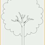 Kreativ Bastelvorlage Baum Kinderbilder Download