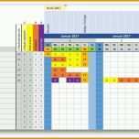 Kreativ Excel Vorlage Personalplaner