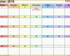Kreativ Kalender Oktober 2019 Als Excel Vorlagen