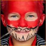 Kreativ Monster Schminken Für Kinder Halloween