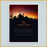 Kreativ Ramadan Kareem Flyer Poster Vorlage