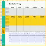 Limitierte Auflage Schichtplan Excel Vorlage Kostenloser Download