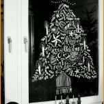 Limitierte Auflage Weihnachtsbaum Kreide Fenster – Frohe Weihnachten In Europa
