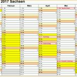 Modisch Kalender 2017 Sachsen Ferien Feiertage Pdf Vorlagen