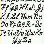 Neue Version Kalligraphie Alphabet Schreibschrift Di17
