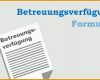 Neue Version Runterladen Betreuungsverfügung formular