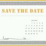 Neue Version Save the Date Template Word