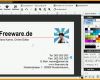 Neue Version Visitenkarten software Download