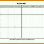 Original 12 Wochenplan Zeitmanagement Pdf