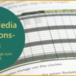 Original Gratis Download social Media Redaktionsplan Vorlage 2017