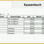 Original Kassenbuch Excel Vorlagen Shop