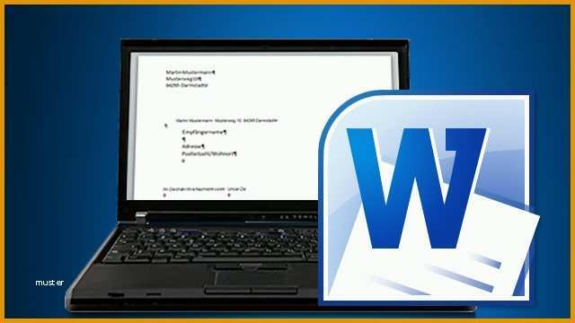 Original Microsoft Word Briefkopf Als Vorlage Erstellen