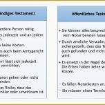 Original Testament Vorlage Checkliste Für Ein Handschriftliches