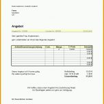 Perfekt Excel Kostenlose Angebotsvorlagen Fice Lernen