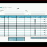 Perfekt Kassenbuch Vorlage Als Excel &amp; Pdf Kostenlos En