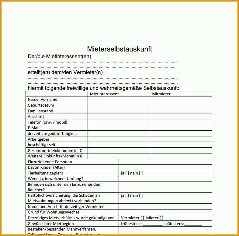 Vorlage Selbstauskunft 40 berraschen Vorlage Sie Jetzt Versuchen Vorlage Selbstauskunft 40 berraschen Vorlage Sie Jetzt Versuchen