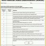 Perfekt Mini Mental State Examination Mmse Medworks Media